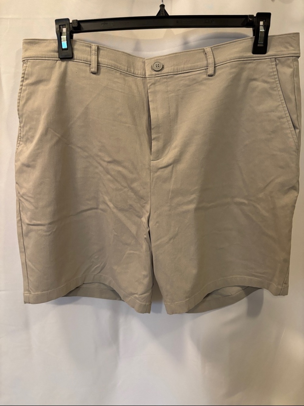 Pure Navy Essentials Light Tan Shorts with Pockets  - Waist US 38"